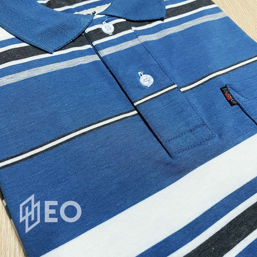 Áo Thun Nam Trung Niên ZEO Cổ Bẻ Cao Cấp Form Rộng Rãi