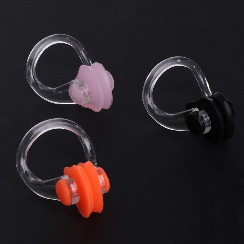 Set 3 Kẹp Mũi Bằng Silicagel Tiện Dụng Cho Bơi Lội