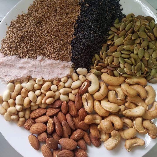 Túi zip 500gr muối mè đa hạt