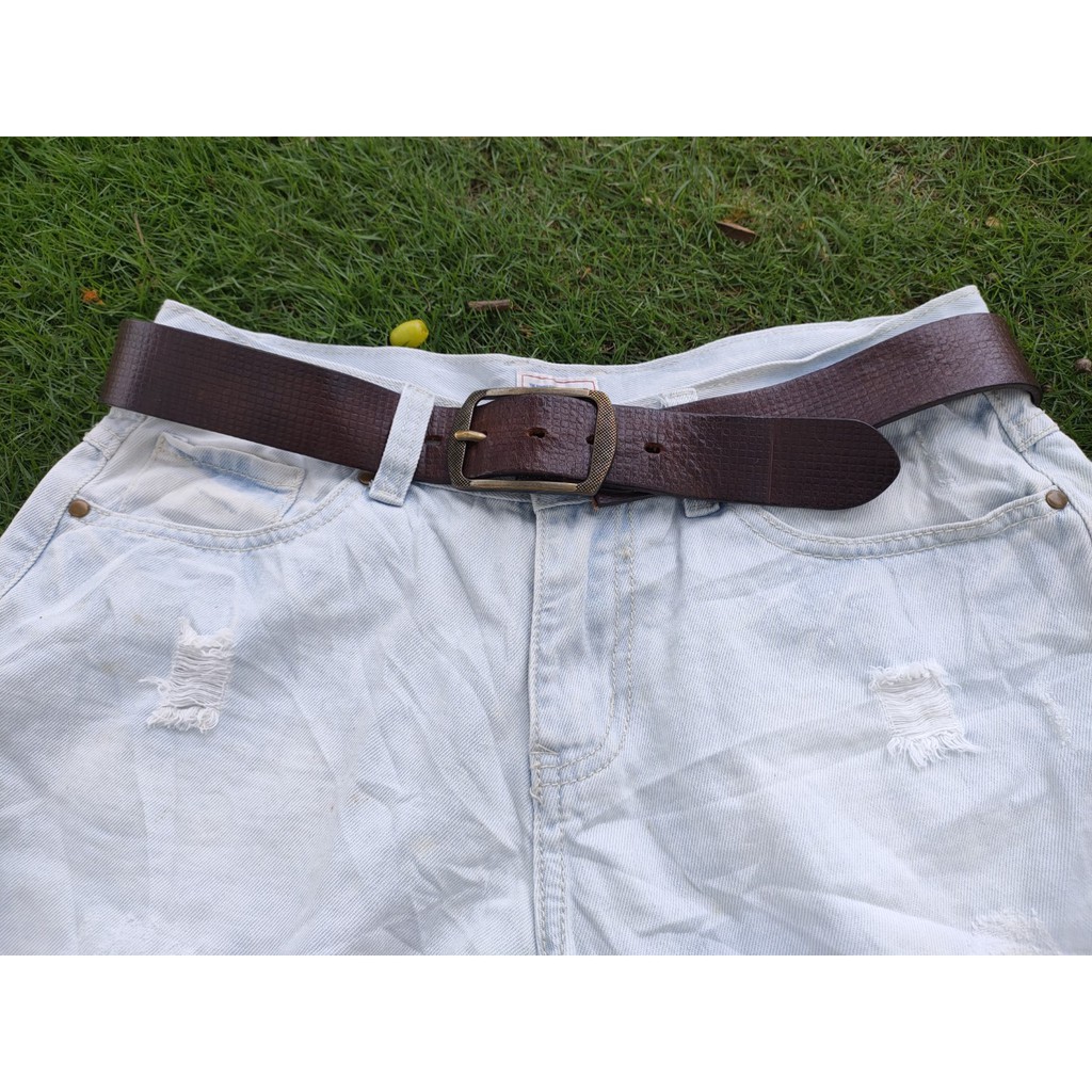 Dây Lưng- Nịt Da thật second-hand- Đồ Si Bon SP005