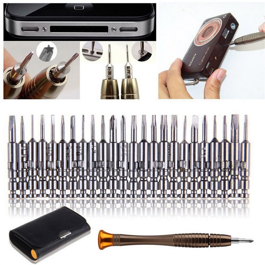 Bộ Tua Vít Sửa Điện Thoại iPhone, Máy Tính Bảng 25 Trong 1