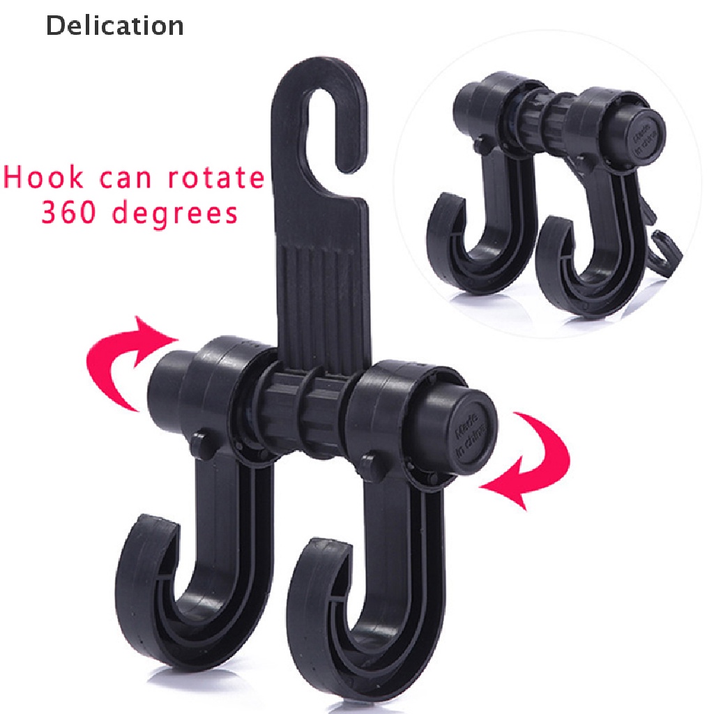 Móc Treo Đồ Gắn Lưng Ghế Xe Hơi Tiện Dụng