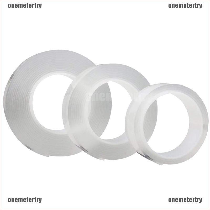 Băng Keo Nano Hai Mặt Trong Suốt Có Thể Tái Sử Dụng