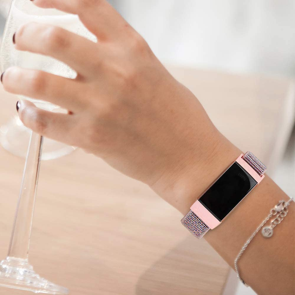 Dây đeo sợi nylon cho đồng hồ thông minh Fitbit Charge 4 / Charge 3