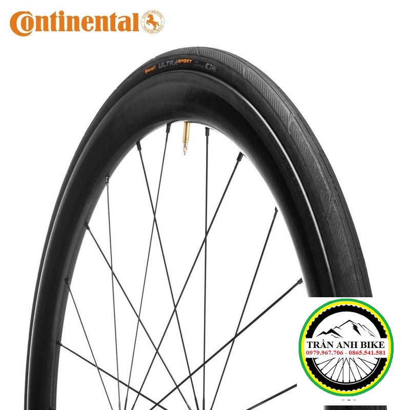 Vỏ lốp gấp xe đạp cao cấp Continental Ultra Sport 3 700x23c - 1 chiếc