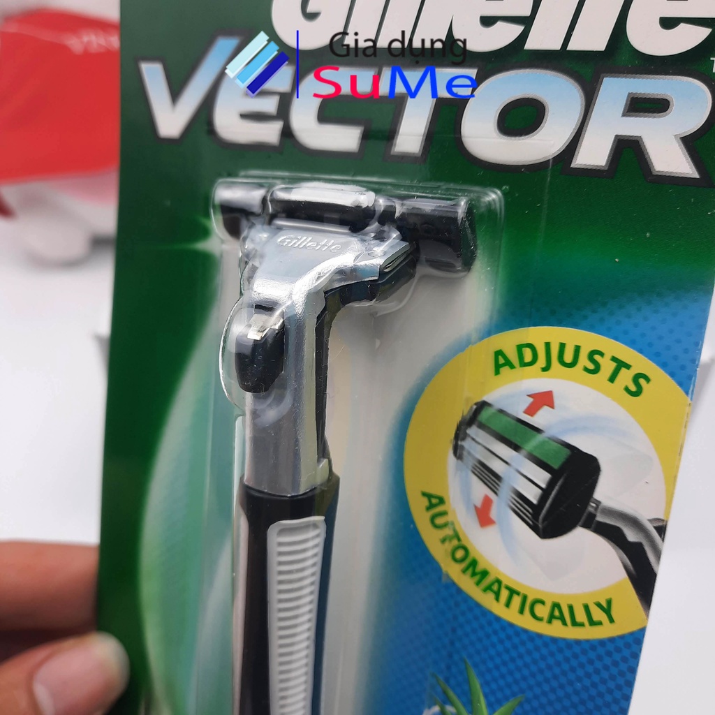 Dao cạo râu lưỡi kép Gillette Vector loại tốt