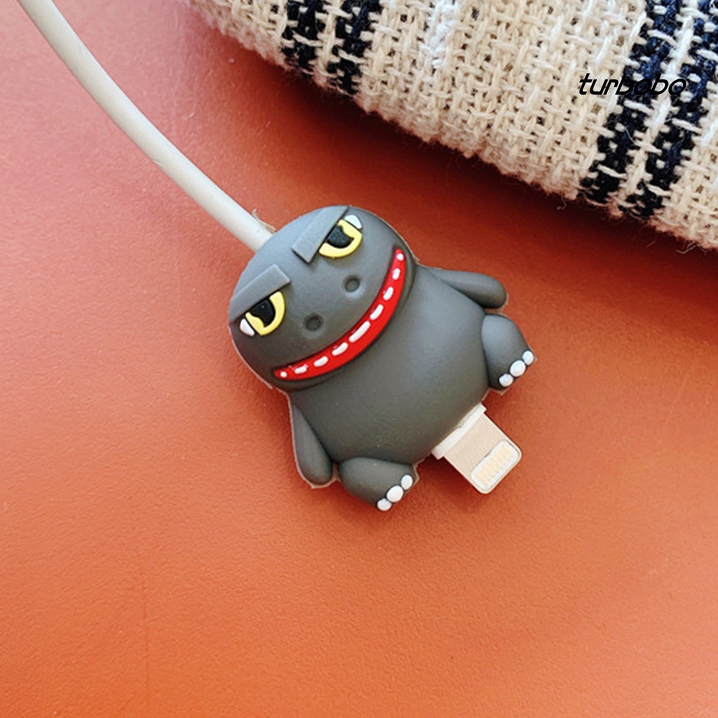 Phụ Kiện Bảo Vệ Dây Cáp Sạc Chống Xoắn Ốc Bằng Silicon Mềm iPhone