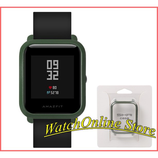 Ốp viền nhám bảo vệ đồng hồ Amazfit bip (Sikai)