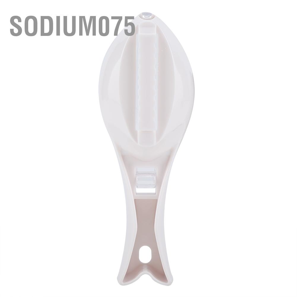 Sodium075 Fast Remove Fish Skin Scraping Brush Plastic Scraper Kitchen Cleaning Fishes Knife