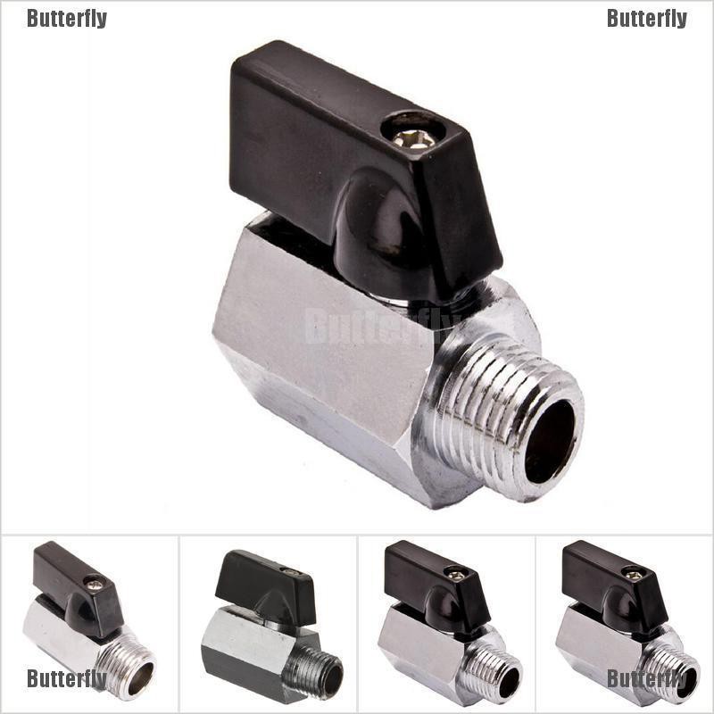 Van Bi Mini Mạ Crom 1 / 4 "hình Bướm