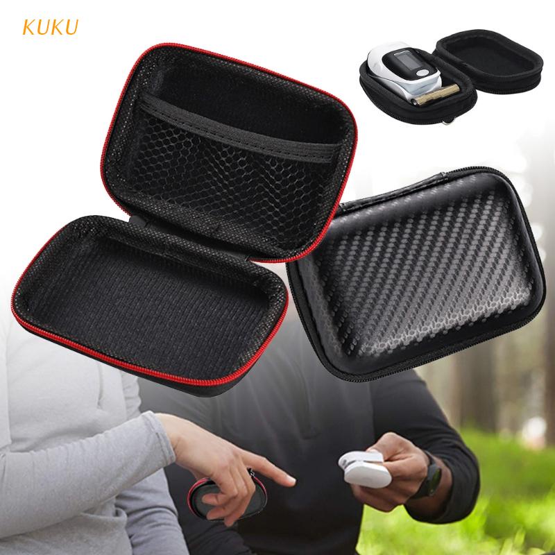 Túi Đựng Bảo Vệ Máy Đo Nồng Độ Oxy Trong Máu Đeo Ngón Tay Có Khóa Kéo Tiện Dụng