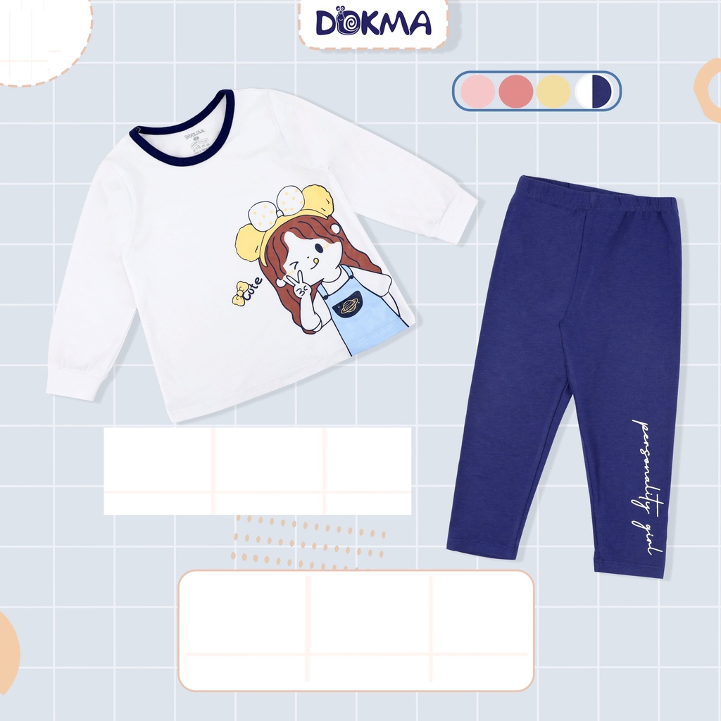 DB1236 Bộ cổ tròn dài tay DOKMA