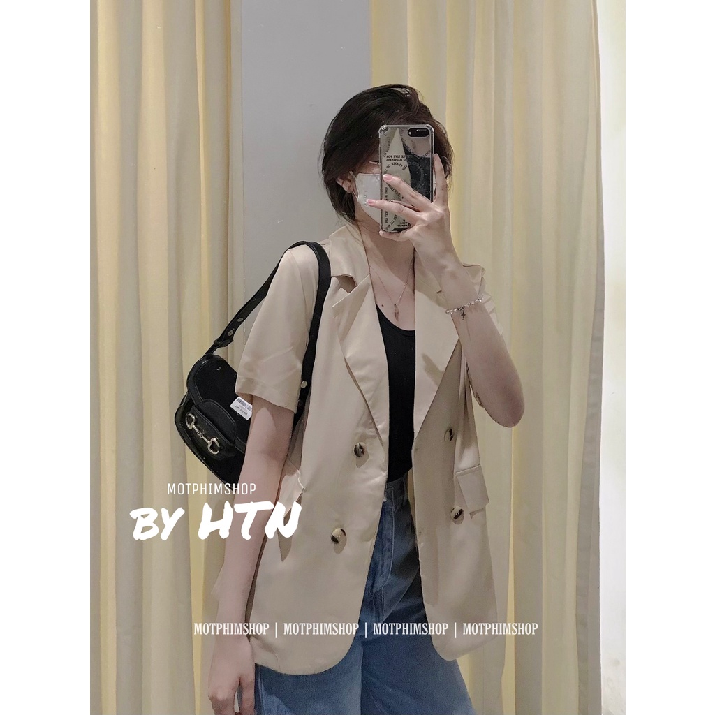 (Video unbox) Blazer tay ngắn ulzzang
