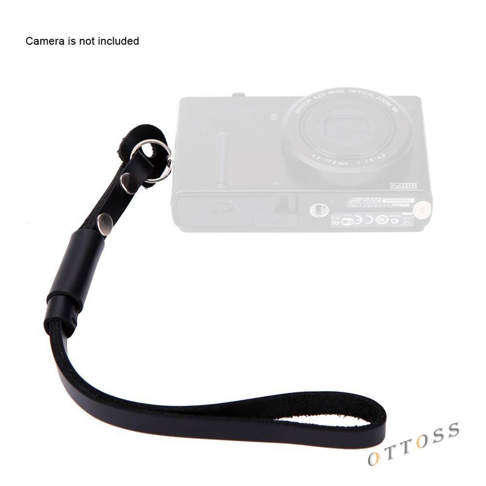 Ot PU Leather Camera Wrist Hand Strap Grip for Canon Sony Nikon