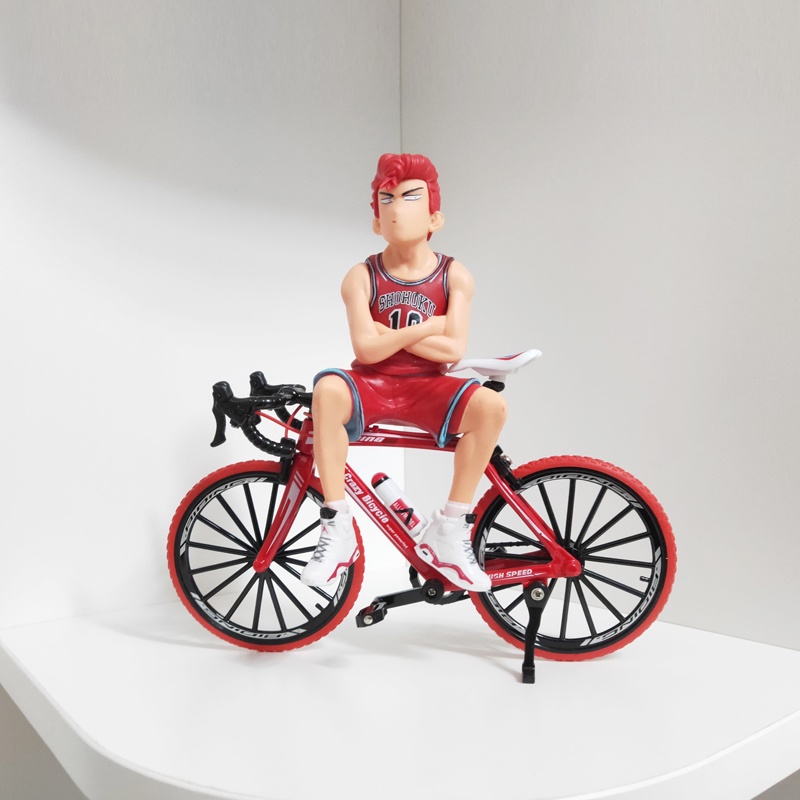 Đồ trang trí Xe Đạp Leo Núi Bằng Hợp Kim Tỉ Lệ 1/10