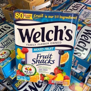 🍬🍡🍭🍒🍓THÙNG 90 GÓI KẸO DẺO WELCH’S