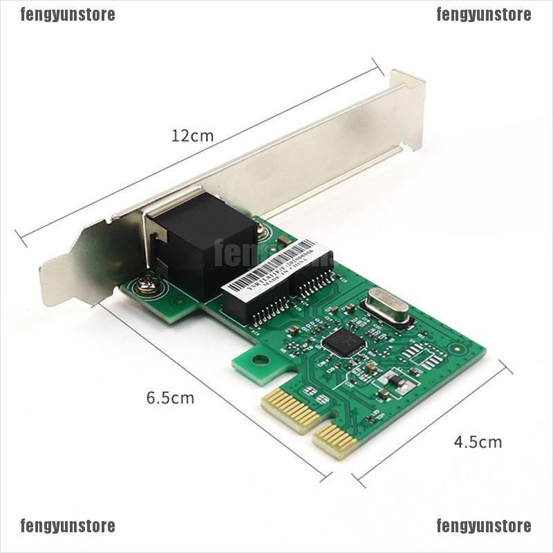 Card Mạng Pci Express 1000m Ethernet 10 / 100 / 1000m Ej45 Lan