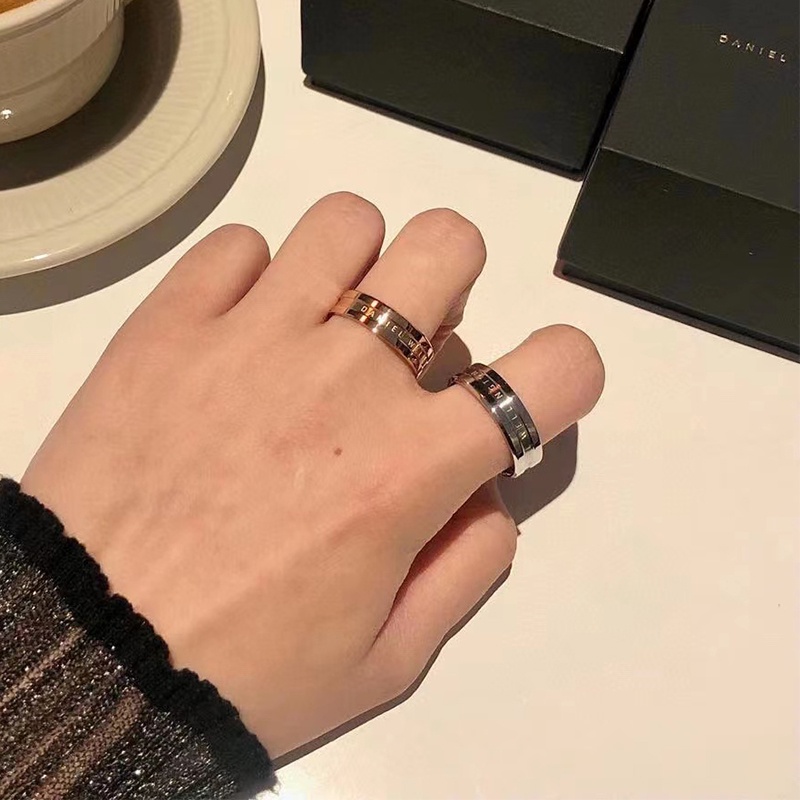 Nhẫn Daniel Wellington Elan Ring  V3- Nhẫn DW hợp kim titan-Nhẫn chống gỉ ,phai màu-Khắc tên theo yêu cầu