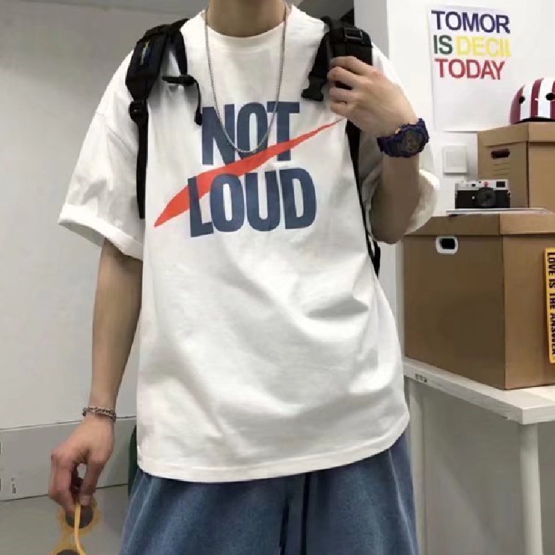 Áo Thun Tay Ngắn Dáng Rộng In Họa Tiết Hoạt Hình Phong Cách Hip Hop Thời Trang Mùa Hè Cho Nam Và Nữ