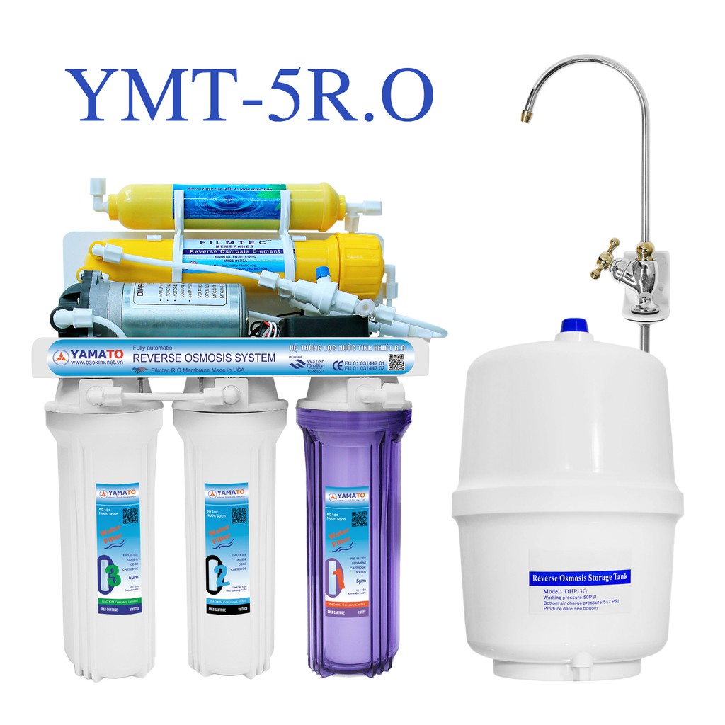 Máy lọc nước R.O YAMATO 5 cấp lọc YMT5ROX