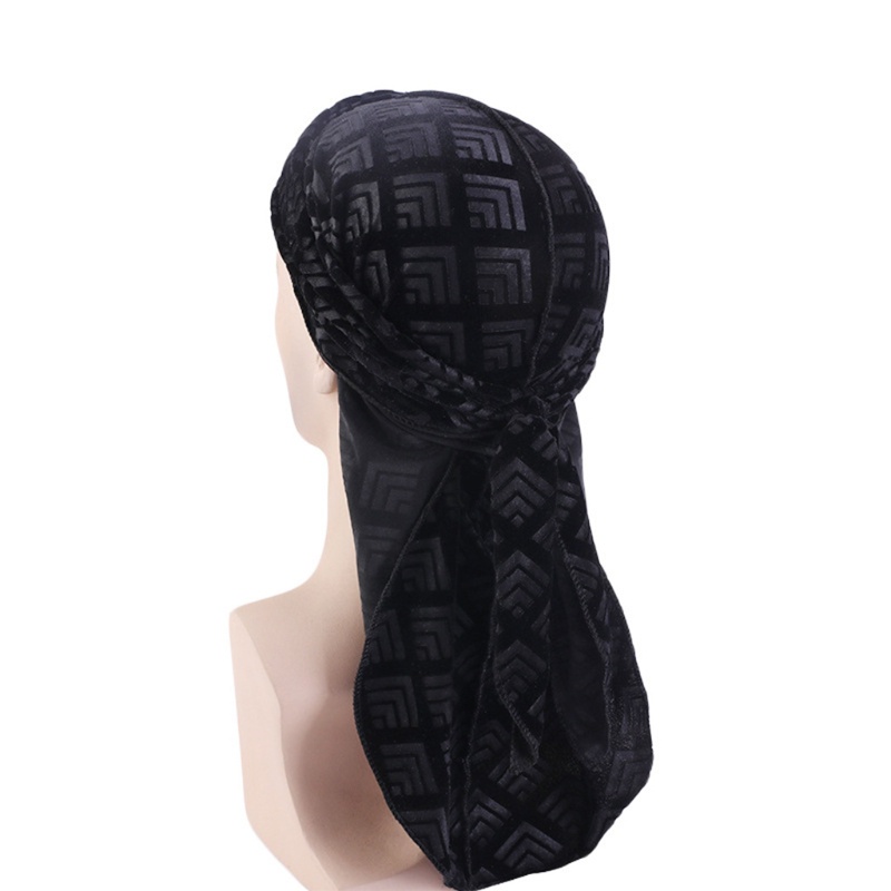 Khăn Trùm Đầu Turban In Họa Tiết Thời Trang