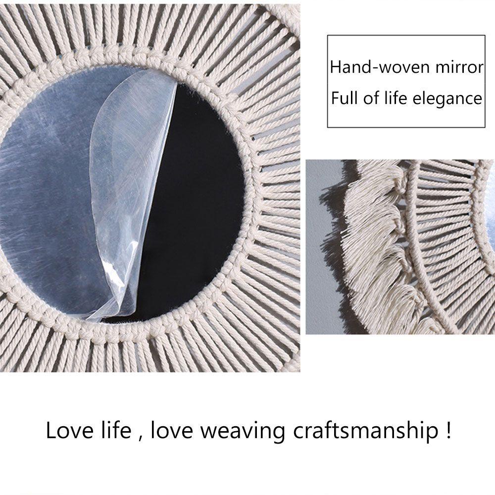 KUNHEV Gương Treo Tường Hình Hoa Mẫu Đơn Mới Trang Trí Phòng Ngủ Cho Bé