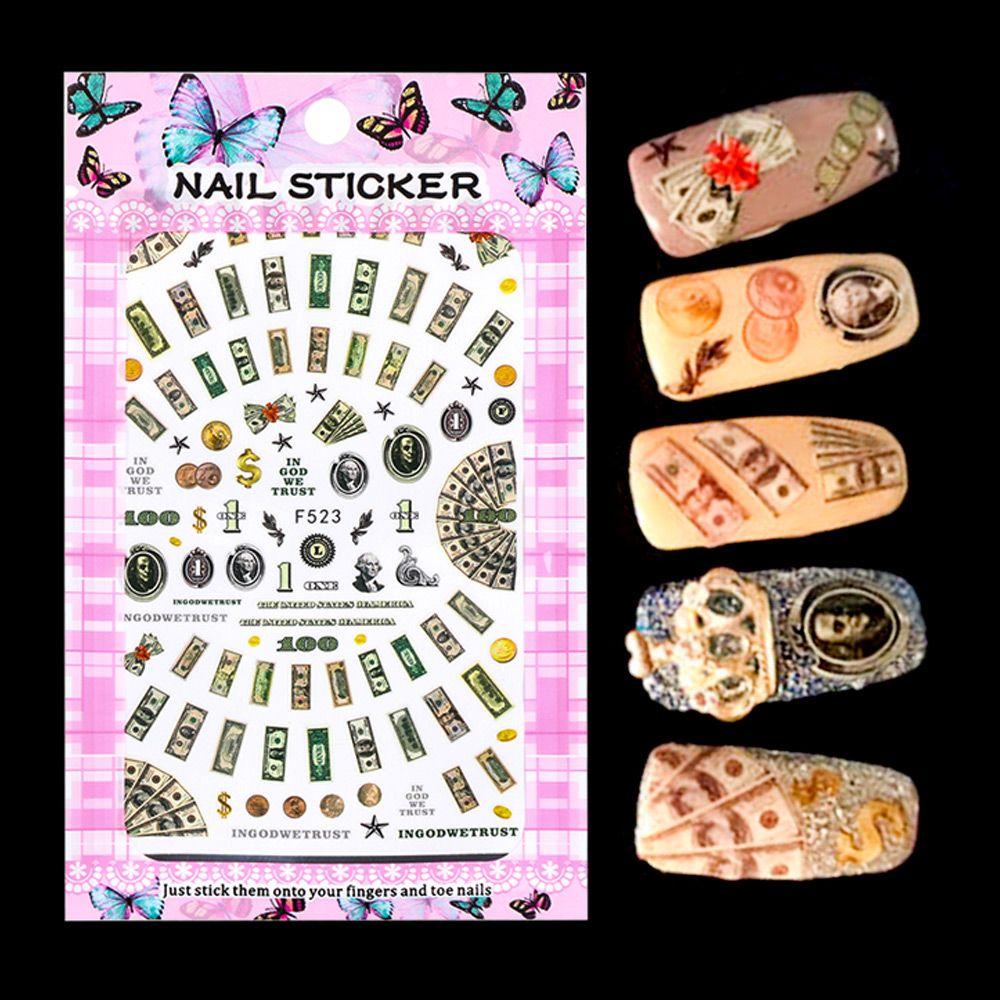 Miếng Dán Trang Trí Móng Tay Thời Trang