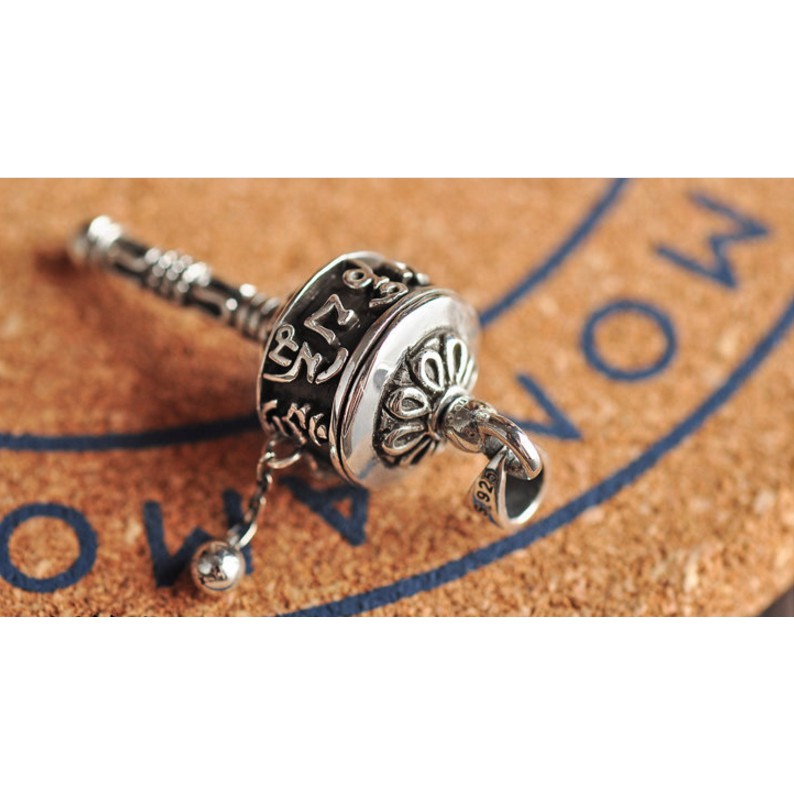 Mặt dây chuyền Om Mani Padme Hum Tây Tạng - DC339