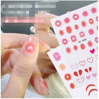 Sticker trang trí nail