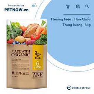 thức ăn cho chó hàn quốc ANF 6kg