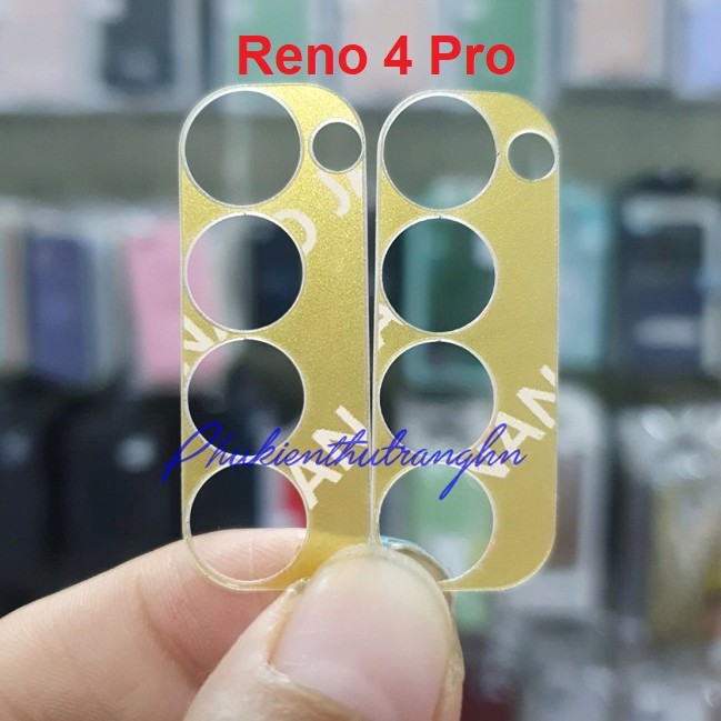 RENO 4 PRO - Combo dán PPF mặt trước trong suốt, tự phục hồi vết xước  + dán bảo vệ camera cho OPPO RENO 4 PRO