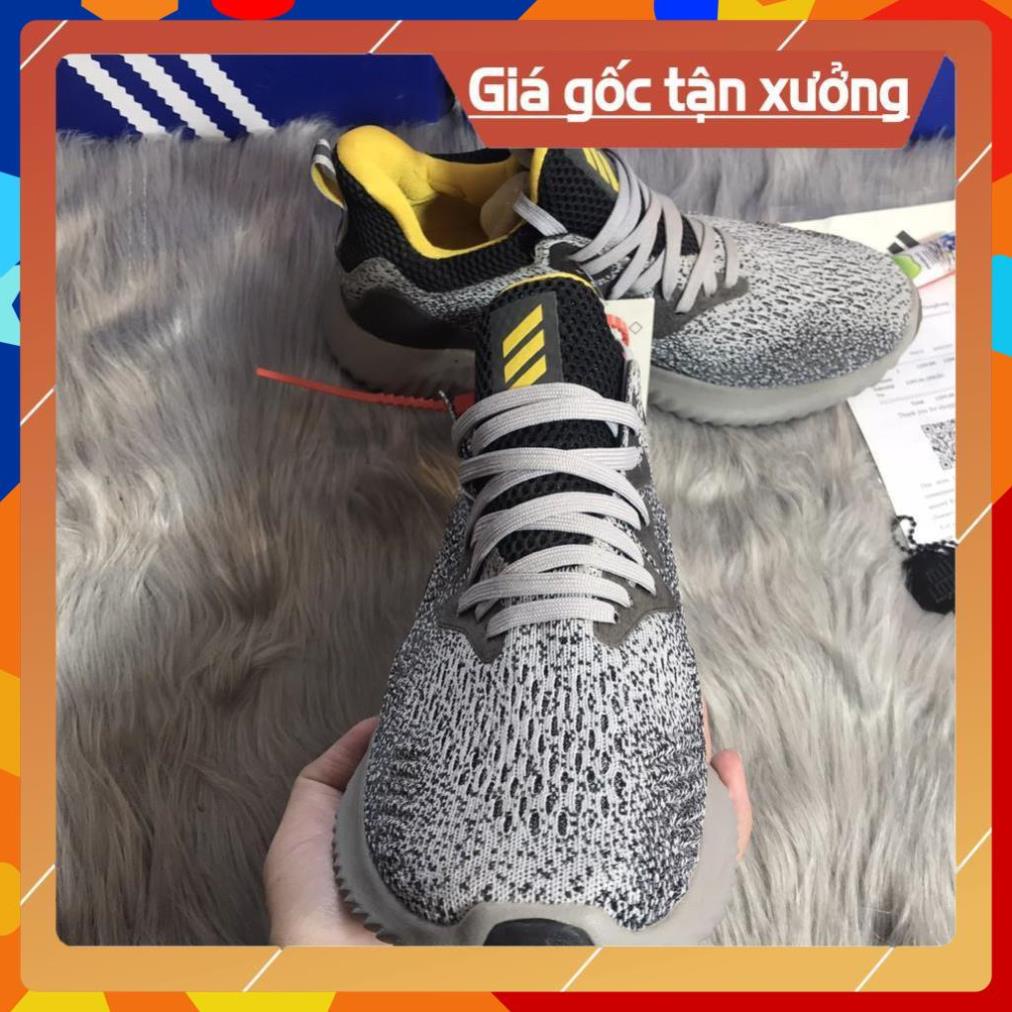[FreeShip+Giá Hủy Diệt] Giầy Alphabounce xịn sò Full phụ kiện, Giày Sneaker Alphabounce muối tiêu vàng , Hót trend