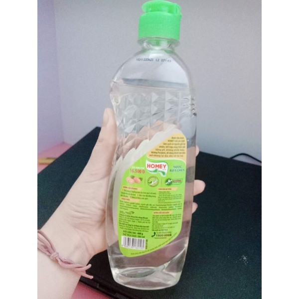 Nước rửa chén Homey