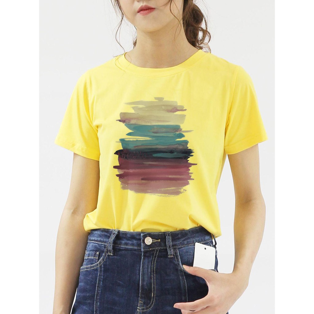 ÁO THUN NAM NỮ AT1878 HỌA TIẾT TRỪU TƯỢNG THỜI TRANG AOMI unisex PHONG CÁCH CÁ TÍNH ĐẸP