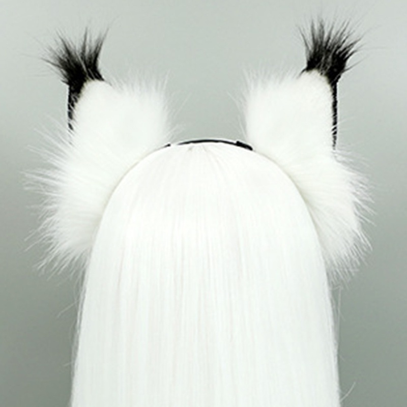 Băng Đô Tai Mèo Bông Hóa Trang Lolita