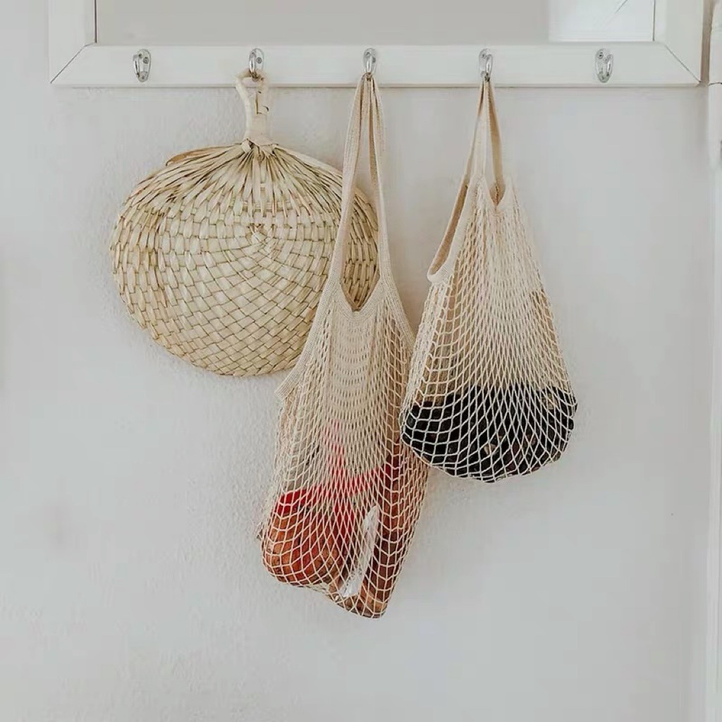 HERA Túi Lưới Mua Sắm Đựng Trái Cây / Rau Củ Quả Tiện Dụng Cho Siêu Thị
