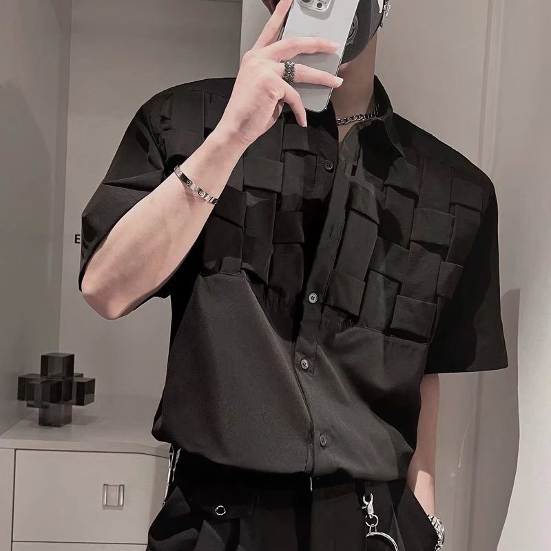 Áo Thun Tay Ngắn Dáng Rộng Màu Trơn Phong Cách Hàn Quốc áo nam đẹp simple áo sơ mi nam ngắn tay Fashion áo sơ mi trắng áo sơ mi nam form rộng Bigsize áo kiểu nam