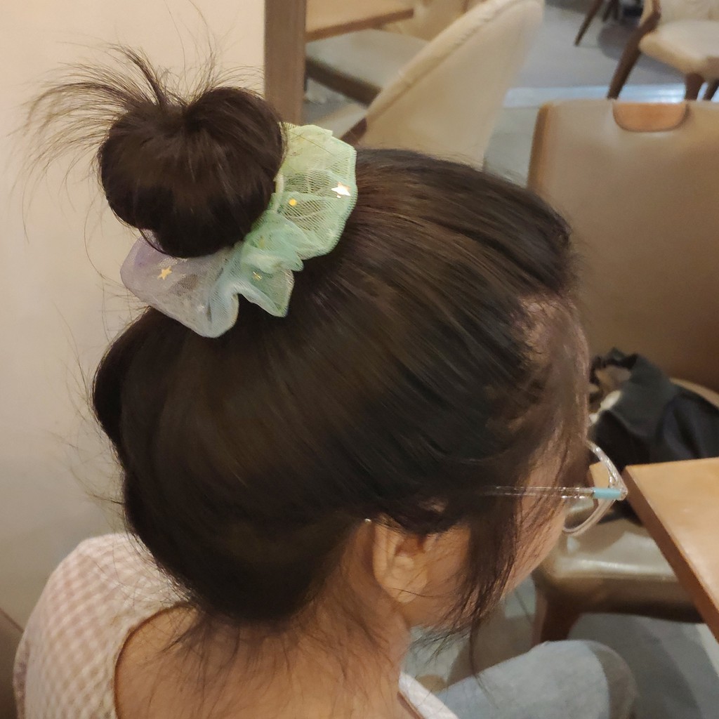 Vòng tay đa năng scrunchie làm cột tóc, chụp ảnh siêu xịn, cá tính, độc đáo