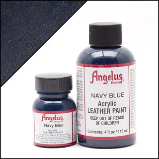 Màu Angelus Acrylic Leather Paint vẽ trên chất liệu da, vải - Màu Navy Blue