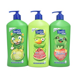 Sữa tắm gội Suave kids 3in1 532ml