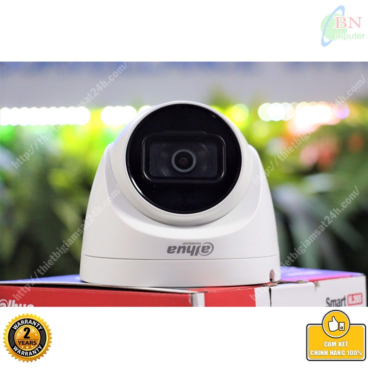 Camera HDW 2230TP-AS-S2 IPC Chạy Dây Mạng Tích Hợp Mic