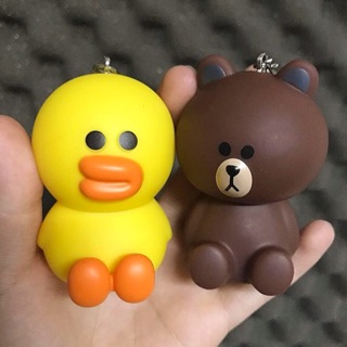 Móc khoá gấu thỏ vịt