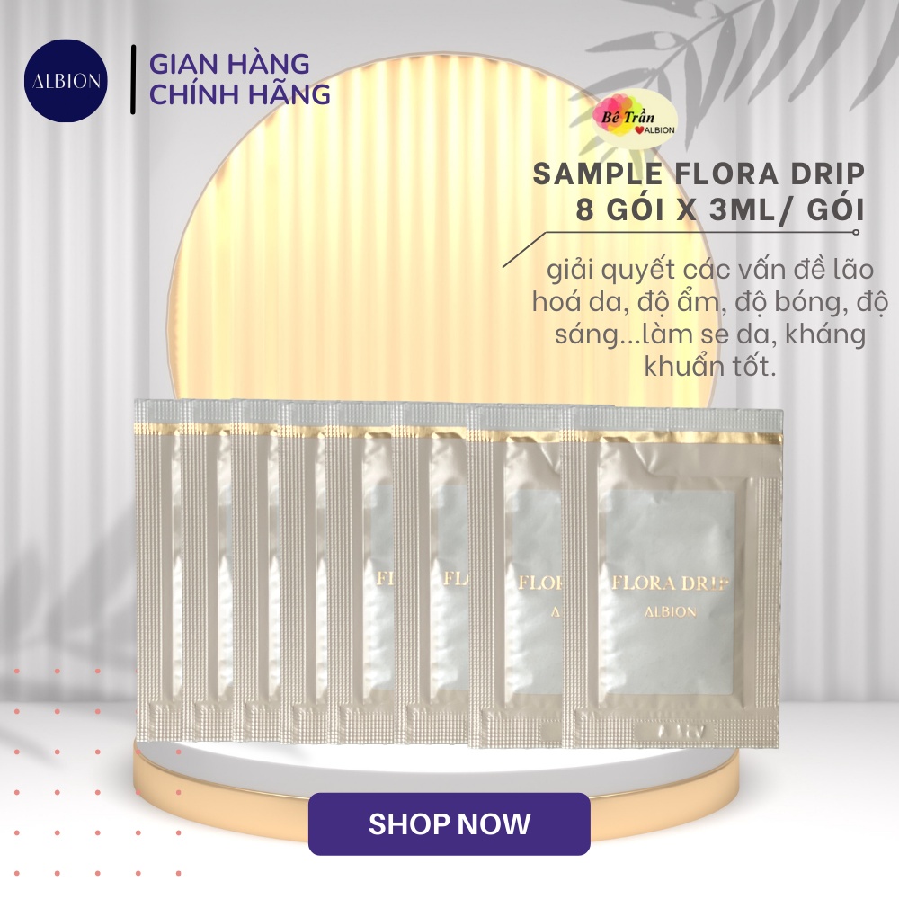 Nước dưỡng da FLORA DRIP mẫu thử 3ml
