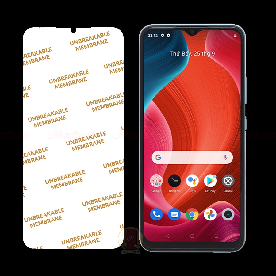 Realme C25Y Miếng Dán PPF Màn Hình và Mặt Lưng Dẻo Cường Lực Bảo Vệ Máy Chống Trầy Xước Va Đập Vân Tay Handtown