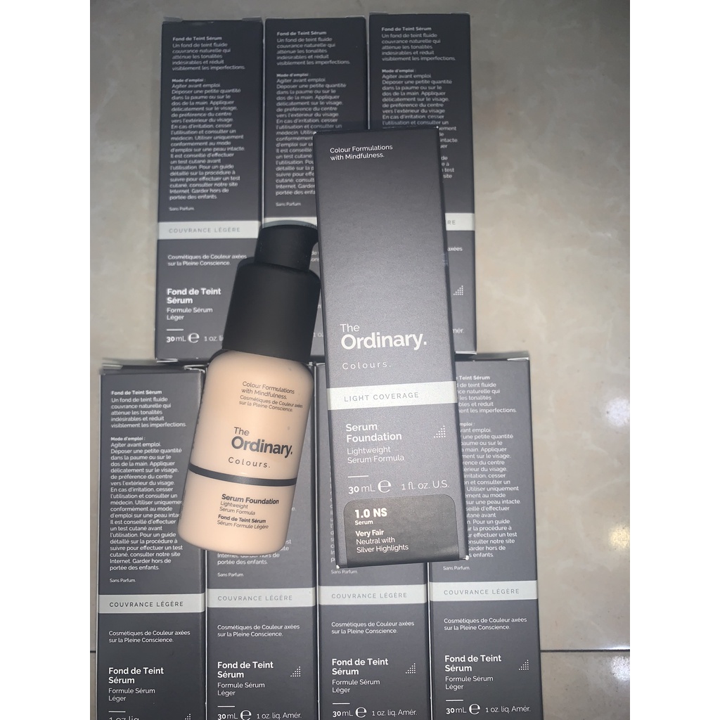 Kem Nền The Ordinary Serum Foundation Lightweight Serum Formula