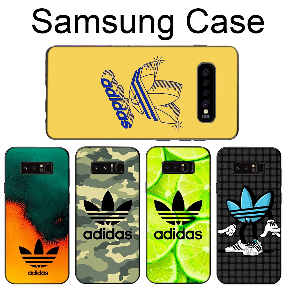 Samsung Galaxy A40 A40S A50 A50S A60 A70 A70S M10 M20 M30 M40 Silicone Casing Soft Case MD87 Adidas Logo