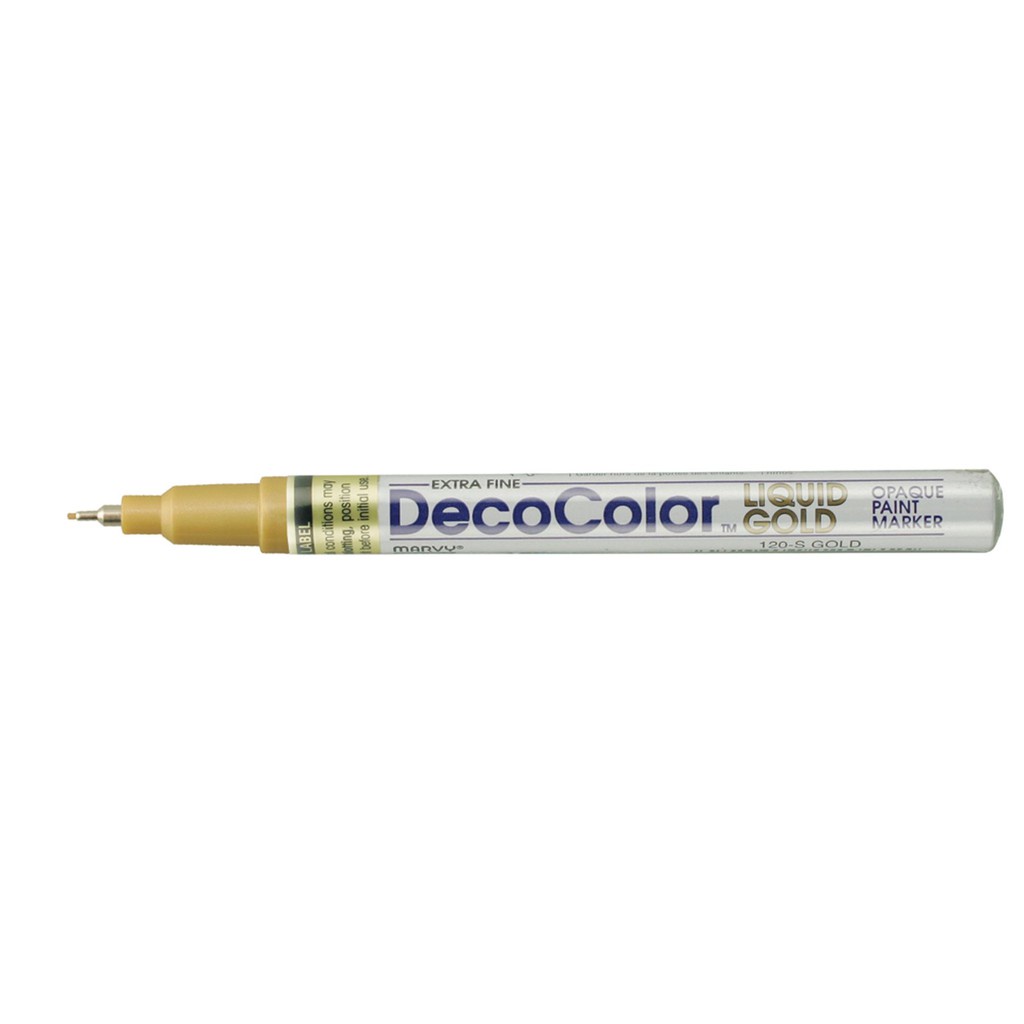 [Giao hỏa tốc] Deco Color - Bút sơn ngòi kim Mettallic Marker chất lượng cao Marvy 120 130 140