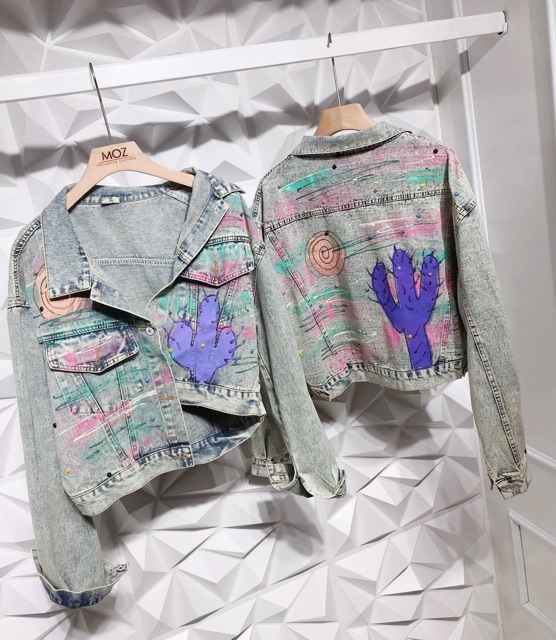 Áo bò vẩy sơn cá tính