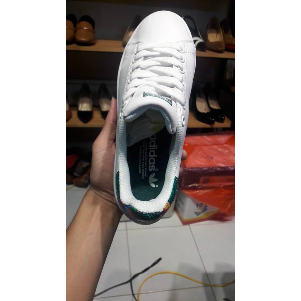 Giầy stan smith gót họa tiết