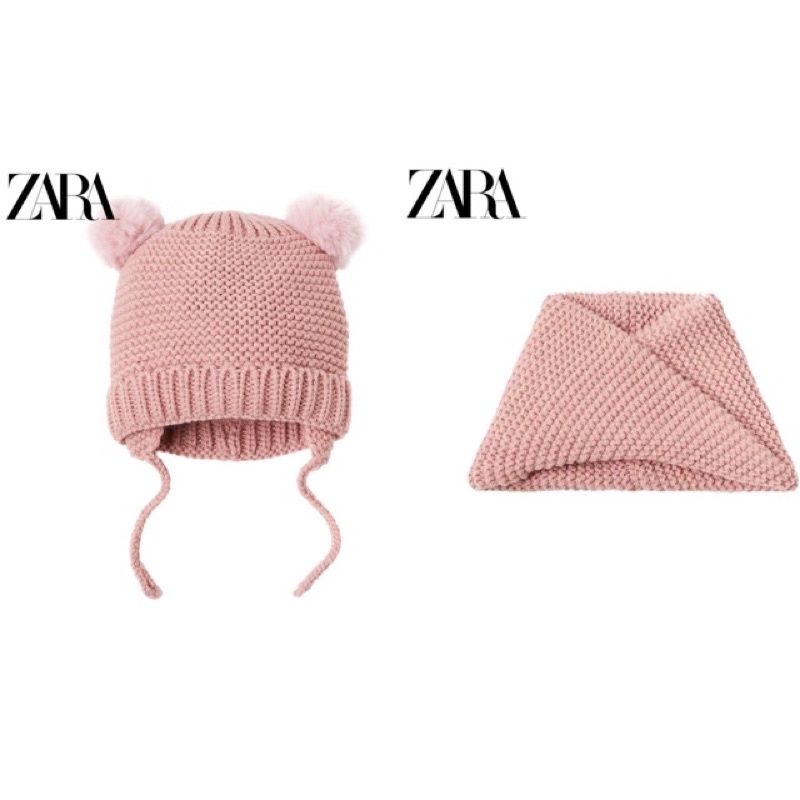 Mũ len Hm và Set khăn mũ len zara cho bé trai, bé gái